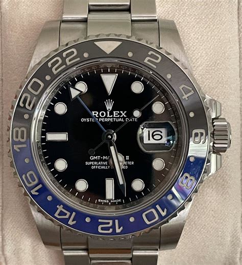 aus hamm rolex gmt batman 116710 blnr von 3 2018|Rolex 116710blnr.